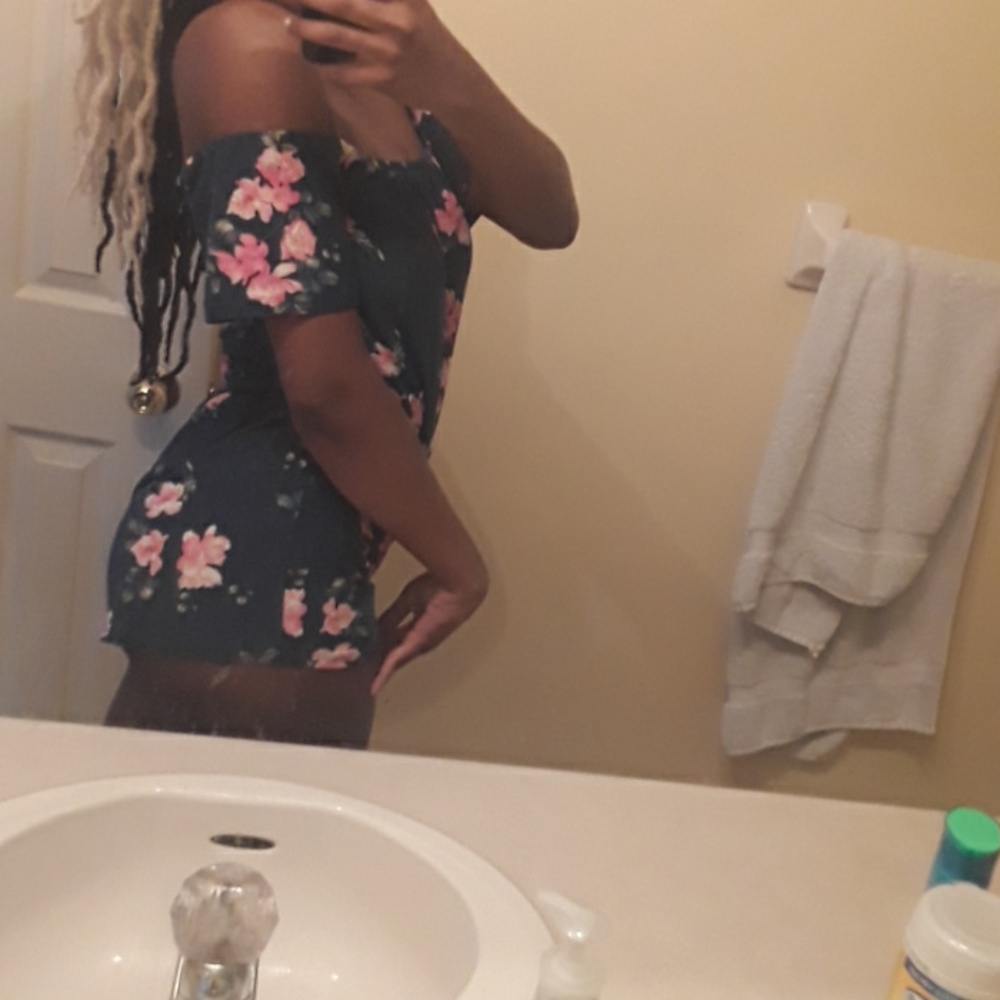 A floral romper